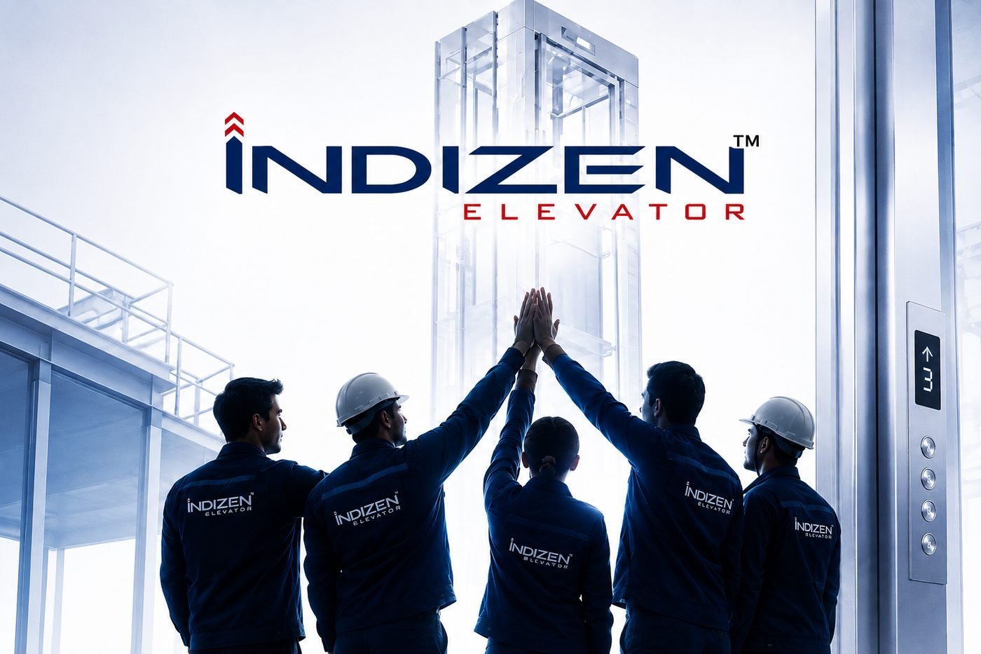 Indizen Elevator team at work